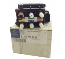 Блок клапанов пневмоподвески для Mercedes-Benz GLS-class X166 (2015-2019)